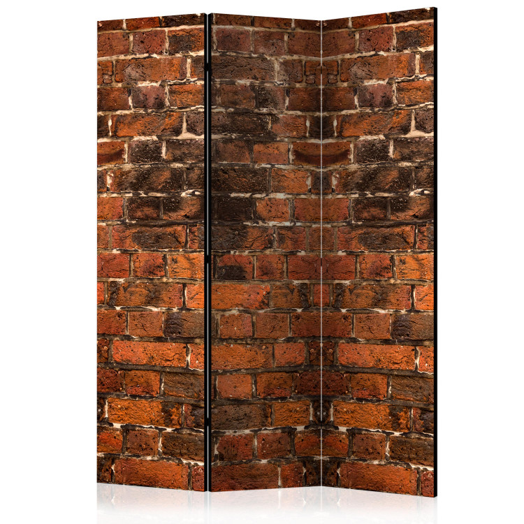 Room Divider Brick Shadow - texture of orange bricks with dark spots 123023