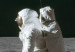 Poster Always First - photograph of man on the moon next to American fla 123523 additionalThumb 10