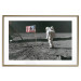 Poster Always First - photograph of man on the moon next to American fla 123523 additionalThumb 14