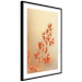 Poster Fiery Grass - plant with orange flowers on gradient background 123823 additionalThumb 11