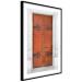 Wall Poster Mysterious Doors - architectural wooden gates in white building 123923 additionalThumb 12