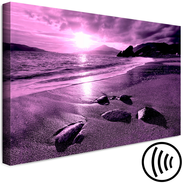 Canvas Print Enchanted Ocean (1 Part) Wide Violet 125023 additionalImage 6