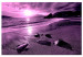 Canvas Print Enchanted Ocean (1 Part) Wide Violet 125023