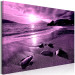 Canvas Print Enchanted Ocean (1 Part) Wide Violet 125023 additionalThumb 2