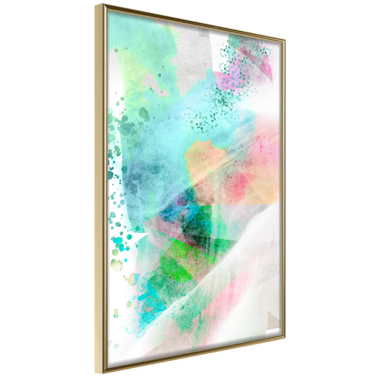 Wall Poster Watercolor Mosaic - colorful composition of abstraction in watercolor motif 127523 additionalImage 14