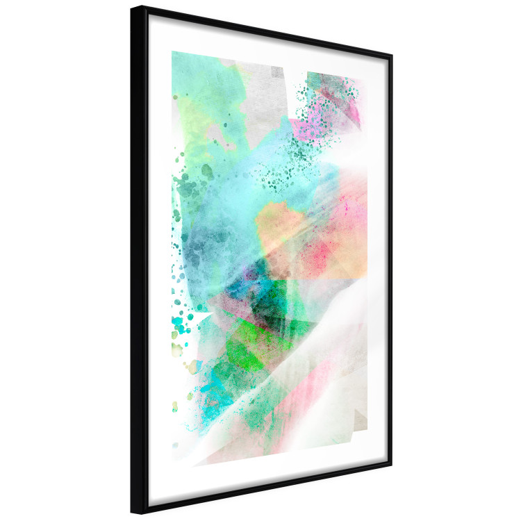 Wall Poster Watercolor Mosaic - colorful composition of abstraction in watercolor motif 127523 additionalImage 2