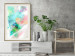 Wall Poster Watercolor Mosaic - colorful composition of abstraction in watercolor motif 127523 additionalThumb 24