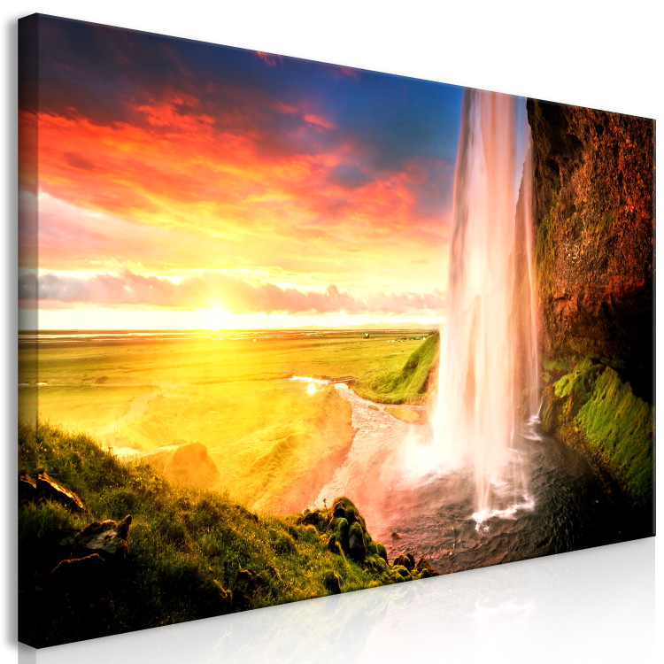 Large canvas print Seljalandsfoss Waterfall II [Large Format] 128723 additionalImage 2