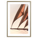 Wall Poster Sea Breeze - seascape of the front of a sailboat in sepia tones against the sky 129723 additionalThumb 14