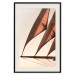 Wall Poster Sea Breeze - seascape of the front of a sailboat in sepia tones against the sky 129723 additionalThumb 19