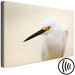 Canvas Snowy Egret (1-piece) Wide - white bird with a yellow element 129823 additionalThumb 6