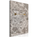 Canvas Print Christian Dior (1-piece) Vertical - fashion brand name on marble 130323 additionalThumb 2