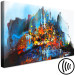 Canvas Interplay of Lights (1-piece) Wide - modernist abstraction 130423 additionalThumb 6