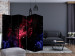 Room Divider Cosmos - Stars II (5-piece) - blue-red universe 132623 additionalThumb 4