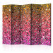 Room Divider Language of Butterflies II (5-piece) - colorful mosaic of winged insects 133323