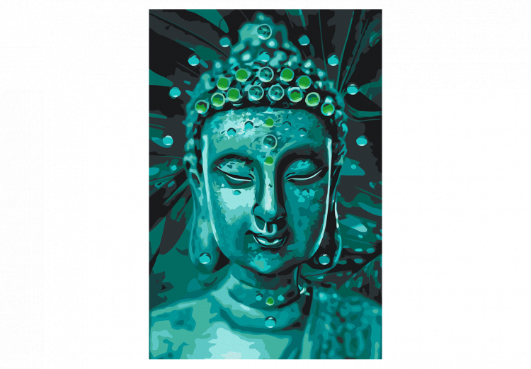 Paint by Number Kit Emerald Buddha 135623 additionalImage 4