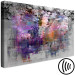 Canvas Print Modern garden - composition with flowers and abstract pattern 135823 additionalThumb 6