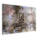 Canvas Art Print Prayer in the Garden (1-piece) Wide - Buddha in glamour style 136023 additionalThumb 2
