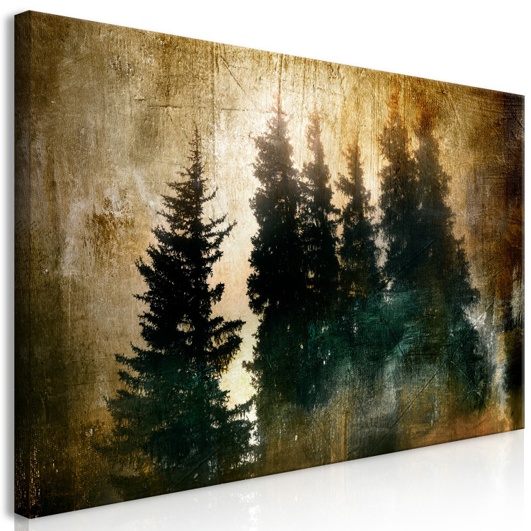 Large canvas print Stately Spruces II [Large Format] 136423 additionalImage 2