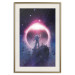 Poster Close Encounter - fantasy with an astronaut against stars and the moon 137523 additionalThumb 24