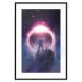Poster Close Encounter - fantasy with an astronaut against stars and the moon 137523 additionalThumb 27