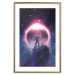 Poster Close Encounter - fantasy with an astronaut against stars and the moon 137523 additionalThumb 19