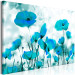 Canvas Print Emerald Poppies (1-piece) Wide - flowers under a blue sky 142323 additionalThumb 2