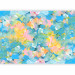 Photo Wallpaper Painted meadow - colourful abstraction with various flowers in bloom 142823 additionalThumb 5