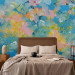 Photo Wallpaper Painted meadow - colourful abstraction with various flowers in bloom 142823 additionalThumb 2
