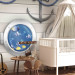 Photo Wallpaper Sailor's adventure - colourful fish and white ship motif for children 143223 additionalThumb 5
