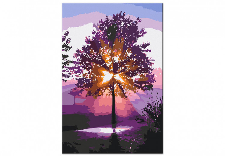 Paint by Number Kit Magic Tree - Sun Rays and Bright Nature 144623 additionalImage 3