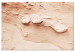 Canvas Art Print Rock Texture (1-piece) - nature landscape with sand and stones 145223