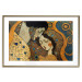Wall Poster Couple in Embrace - A Mosaic Portrait Inspired by the Style of Gustav Klimt 151123 additionalThumb 26