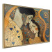 Wall Poster Couple in Embrace - A Mosaic Portrait Inspired by the Style of Gustav Klimt 151123 additionalThumb 8
