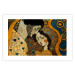 Wall Poster Couple in Embrace - A Mosaic Portrait Inspired by the Style of Gustav Klimt 151123 additionalThumb 22
