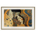 Wall Poster Couple in Embrace - A Mosaic Portrait Inspired by the Style of Gustav Klimt 151123 additionalThumb 25