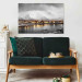 Canvas Art Print Reykjavik - Icelandic Landscape with Snow-Capped Mountains 151923 additionalThumb 3