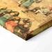 Reproduction Painting Children's Games (Kinderspiele): detail of top left-hand corner showing children spinning tops and playing bowls 152623 additionalThumb 12