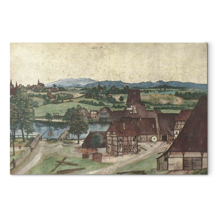 Reproduction Painting Drahtziehermühle 154323