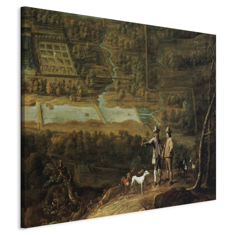 Reproduction Painting Landscape with sportsmen 157423 additionalImage 2