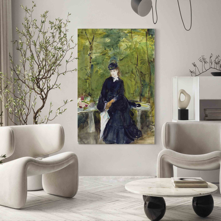 Reproduction Painting La soeur d'artiste Edma assises dans le parc 158423 additionalImage 3