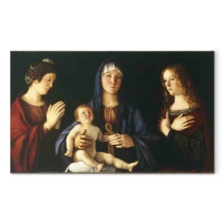 Reproduction Painting Mary with the Child and two Saints 158523