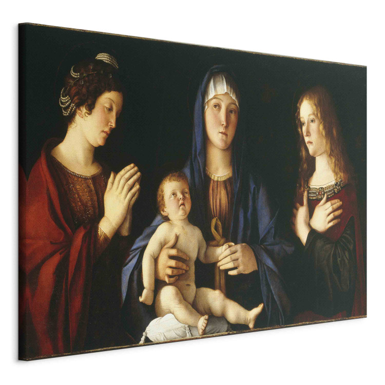 Reproduction Painting Mary with the Child and two Saints 158523 additionalImage 2