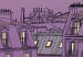 Canvas Print Lavender sunrise over Paris 55523 additionalThumb 4