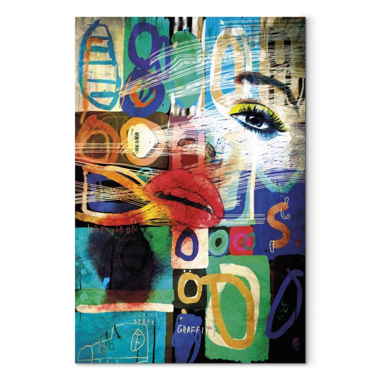 Canvas Art Print Kiss of Modernity 64423