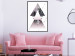 Poster Pyramid - geometric abstraction with triangles on a solid background 114433 additionalThumb 4