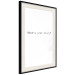 Wall Poster What's your story? - black and white minimalist composition with text 117033 additionalThumb 3