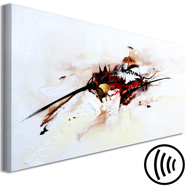 Canvas Art Print Artistic Vision of a Ship (1-part) - Color Palette in Abstraction 117833 additionalImage 6