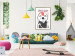 Wall Poster Sloth Trendsetter - English texts and leaf-eating animal 122933 additionalThumb 15
