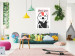 Wall Poster Sloth Trendsetter - English texts and leaf-eating animal 122933 additionalThumb 4
